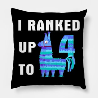 I Ranked Up To 4 Birthday Video Game Llama Pillow