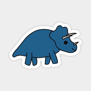 Cute Kawaii Triceratops Dino Magnet