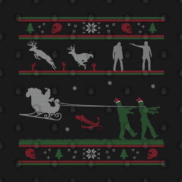 Ugly Christmas Sweater Zombie by Venus Complete