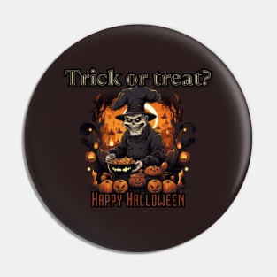 Trick or treat? Halloween time, Chef Pin