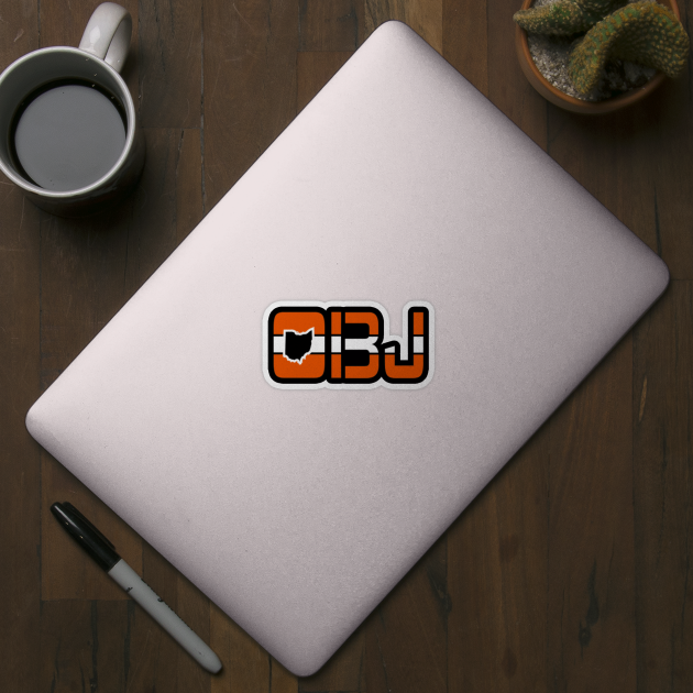 OBJ 13 Ohio, Cleveland Browns - Obj - Sticker