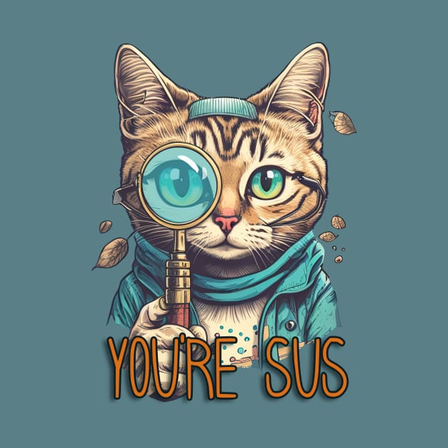 You're Sus Cat by zensodaclub