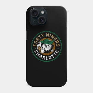 Charlotte Forty Niners Vintage Design Phone Case