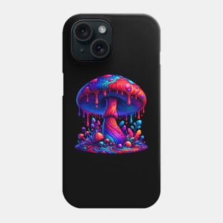 Psychedelic Dripping Mushroom Phone Case