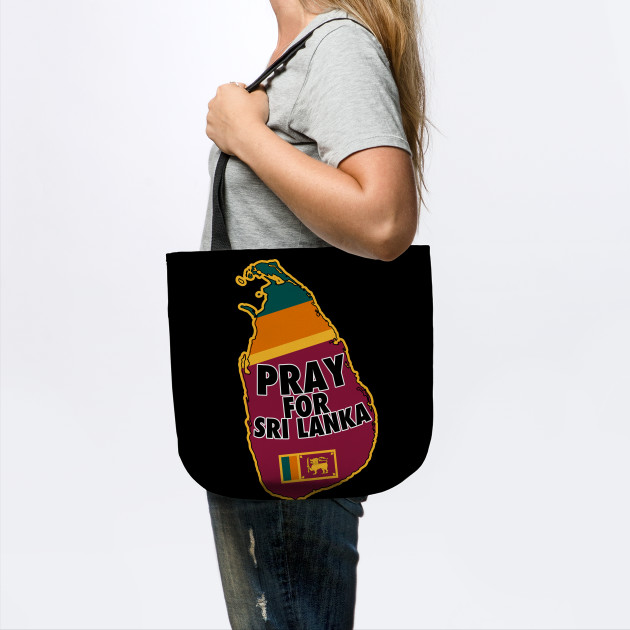 Pray For Sri Lanka Sri Lanka Tote Teepublic