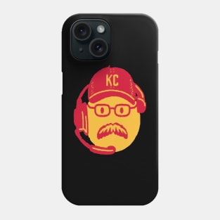 andy reid frozen Mustache Phone Case