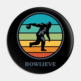 Bowlieve in Color Pin