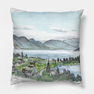 Lake Wakatipu from Kelvin Heights Pillow