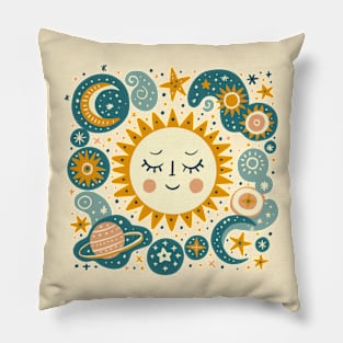 Serenity in the Cosmos Pillow