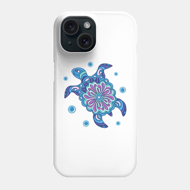 Sea turtle pattern Phone Case by olgart