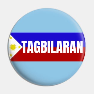 Tagbilaran City Bohol in Philippines Flag Pin