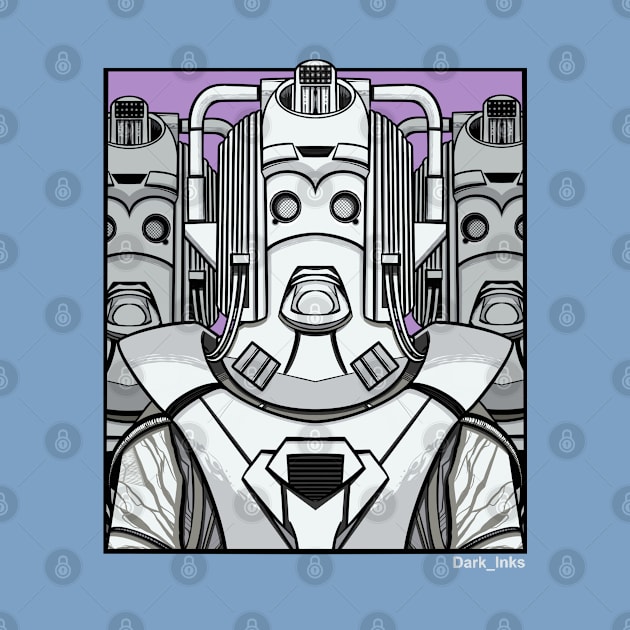 Cybermen - Doctor Who by Dark_Inks