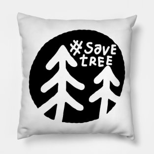 # Save Tree Pillow