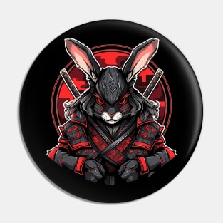 samurai rabbit Pin