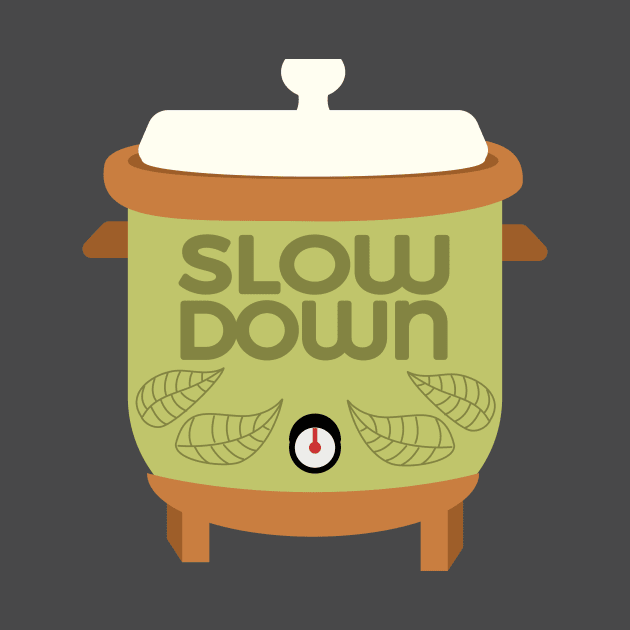 Slow Down Vintage Slow Cooker by Alissa Carin