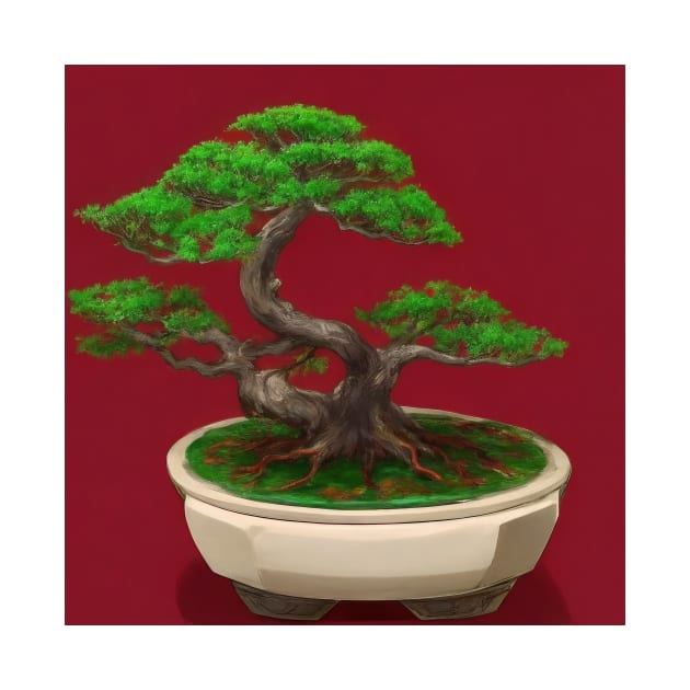 Bonsai Tree Japan Established by Flowering Away