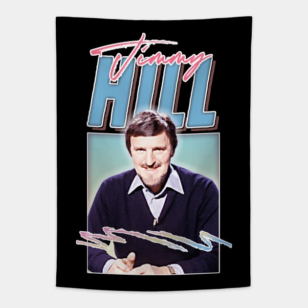 Jimmy Hill //// Retro Footy Fan Design Tapestry by DankFutura
