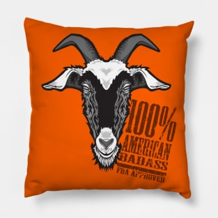 100% American Badass Pillow