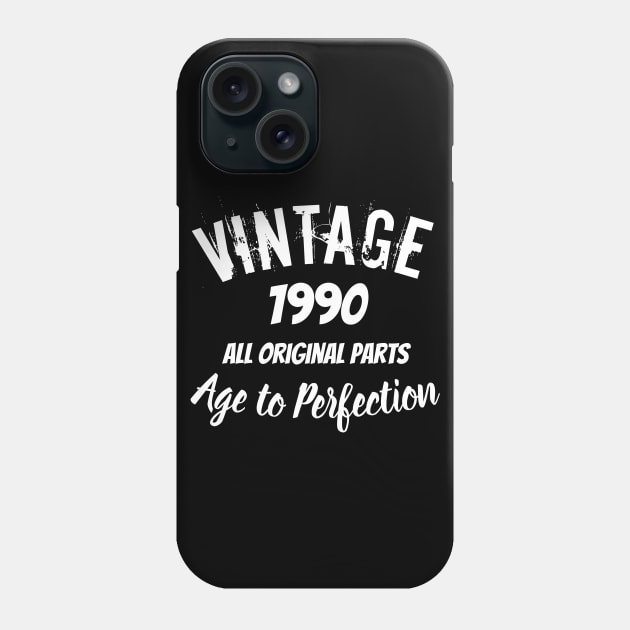 1990 Birthday Phone Case by hippyhappy