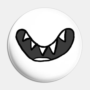 Monster smile Pin