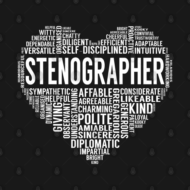 Stenographer Heart by LotusTee