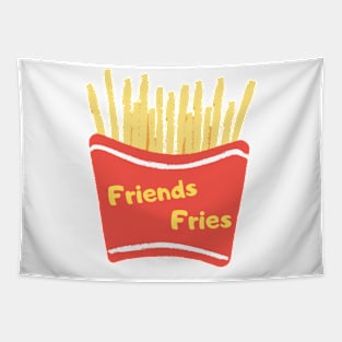 Friend's fries Tapestry