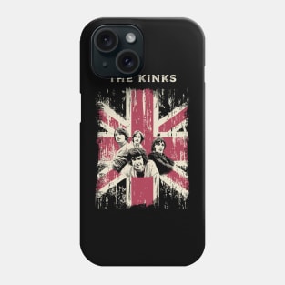 Vintage DIstrassed The Kinks Phone Case