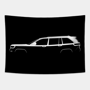 Jeep Grand Cherokee (WL) Silhouette Tapestry