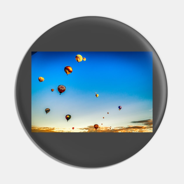 Albuquerque Hot Air Balloon Fiesta Pin by Gestalt Imagery