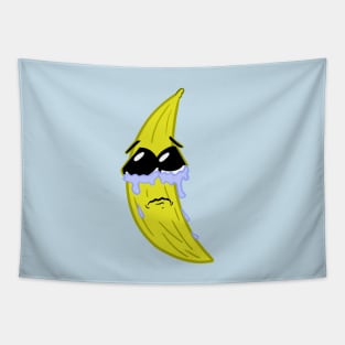 Lonely Crying Banana You Hurt My Peelings Tapestry