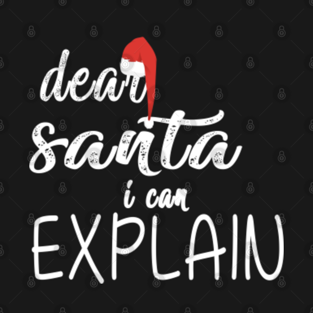 Download Dear santa i can explain shirt christmas svg - Santa Claus ...