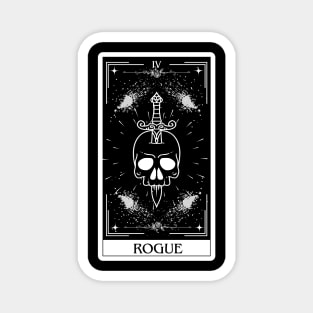 Rogue Tarot Card D&D Nat 20 Dungeons & Dragons Magnet