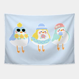 Target Birds Summer Cute Art Tapestry