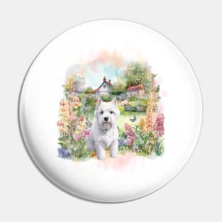 Dog - Westie Pin