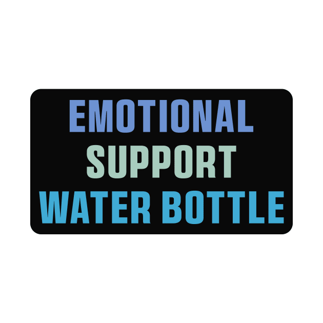 Emotional Support Water Bottle Please Do Not Pet by QuortaDira