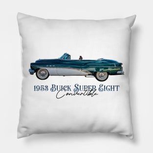 1953 Buick Super Eight Convertible Pillow