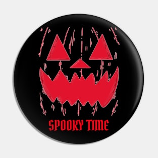 Spooky Time Pumpkin Pin