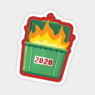 2020 Dumpster Fire Magnet