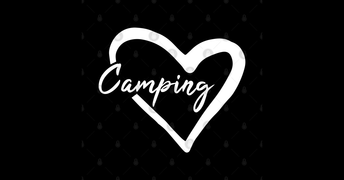 Love Camping - Love Camping - Sticker | TeePublic