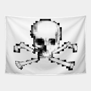 Pixl Skull Tapestry