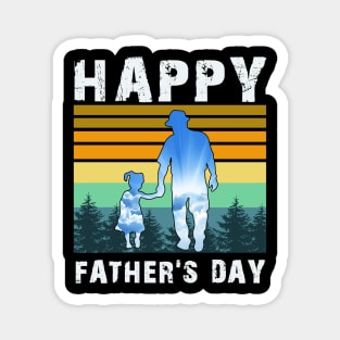 Happy Fathers Day Daddy2022 for Dad Kids Magnet