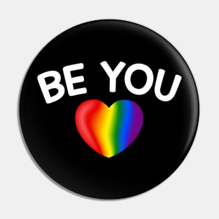 Be You Lgbt Pin