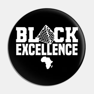 Black Excellence Pin