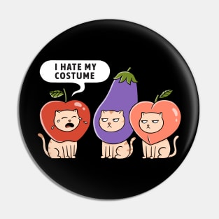 Cats funny costume Pin