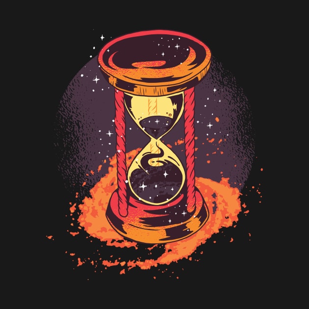 Galaxy Hourglass by EarlAdrian