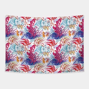 Seaweeds pattern Tapestry