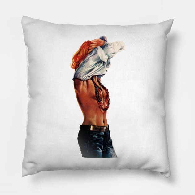 Sisti - When Man Is Prey Pillow by Ebonrook Designs