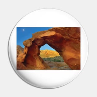 Arch Rock And Moon Valley Of Fire State Park Pin