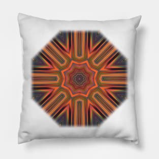 Chemtrails - Abstract Diagonal Pattern Pillow