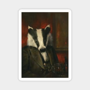 Mr Badger Magnet